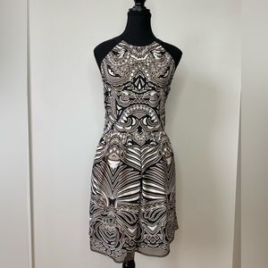 2 for $99 BCBGMaxAzria halter top dress